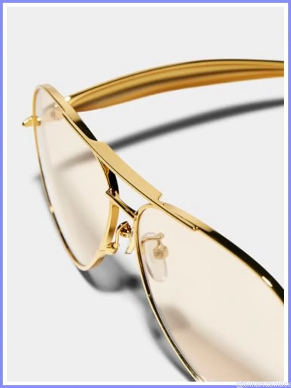 Oversized Retro Aviator Sunglasses UV400 Metal Full Frame Shield
